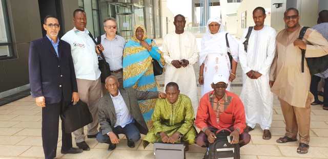 Délégation Mauritanienne et administration Sénégalaise en charge du lait 
