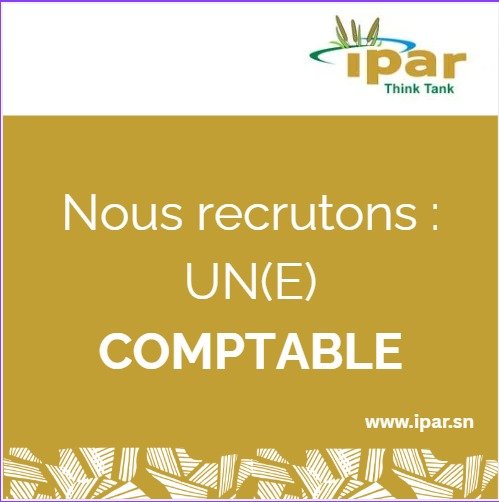 Avis de recrutement d’un(e) Comptable